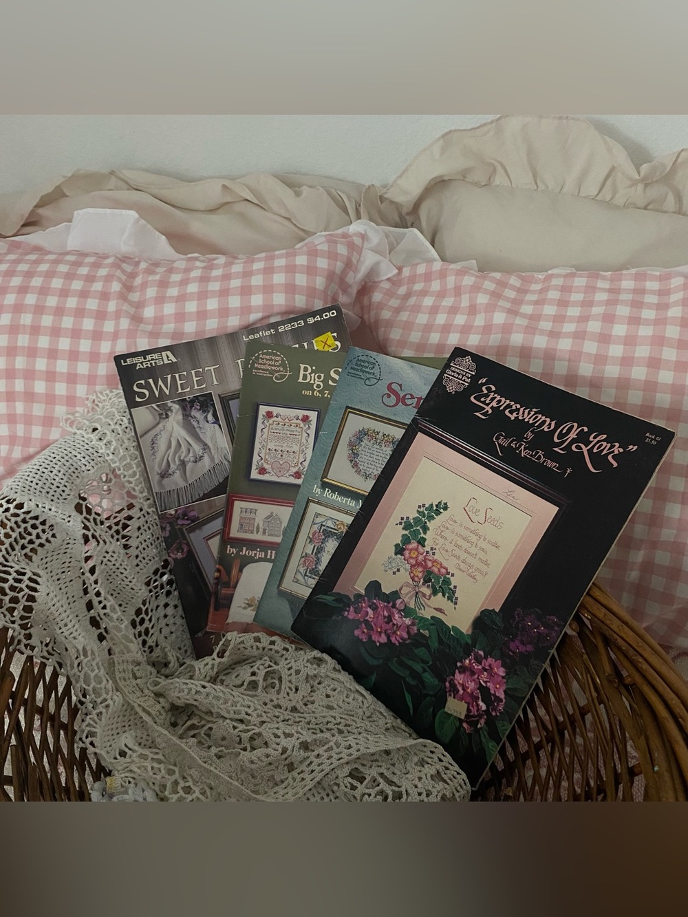 Bundle of Cross-Stitch Crafting Booklets